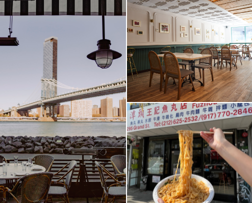 My top New York recs cover photo collage