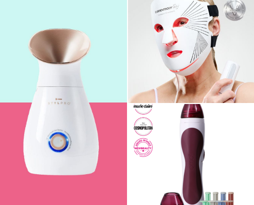 Game-Changing Skincare Tech for Glowing Skin cover photo collage
