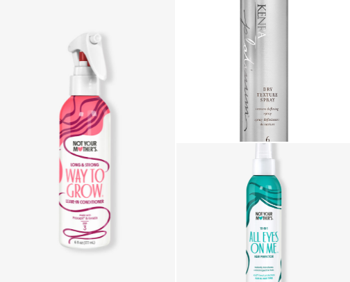 My Fav Hair Products cover photo collage