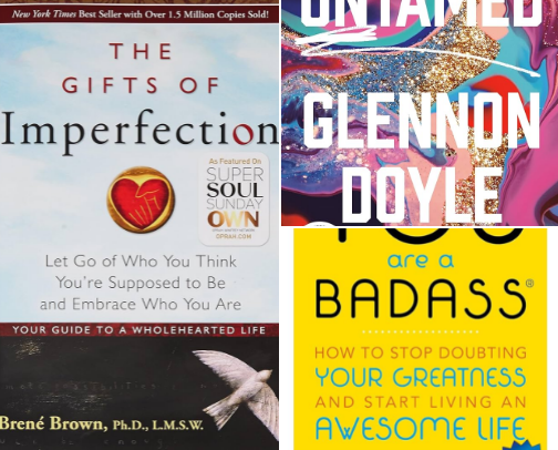 🌸 Becoming Her Again: Self-Help Books for Women Ready to Heal, Grow & Start Over cover photo collage