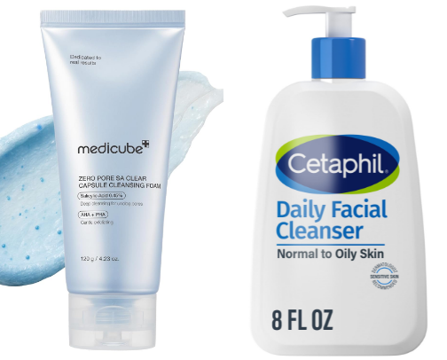 Skincare cover photo collage