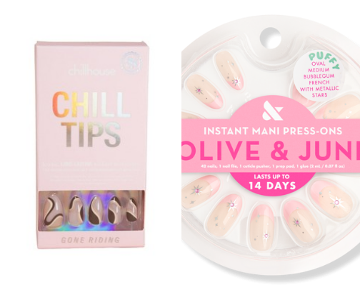 Press On Nails cover photo collage