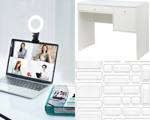 Vanity must-haves cover photo collage