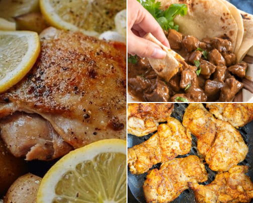 Simple, Clean, & Flavorful Dinner Favorites (GF/DF) cover photo collage