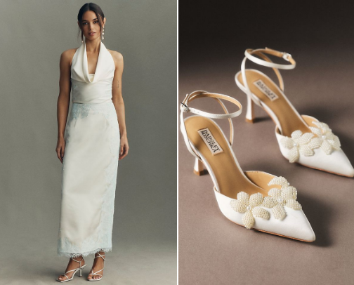 Stylish bridal looks cover photo collage