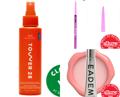 My current beauty faves cover photo collage
