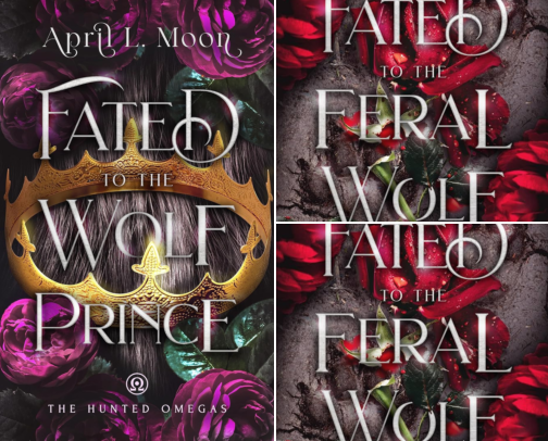 Save & Read - Fated to the Wolf Prince: A Fated Mates Wolf Shifter Paranormal Romance (The Hunted Omegas Book 1) fan reading list cover photo collage