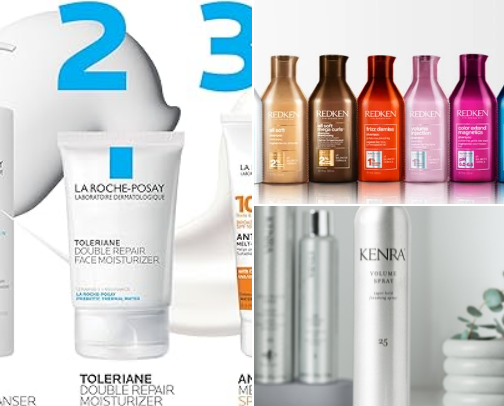 My beauty routine cover photo collage