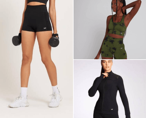 gym oufits 🏋‍♀️ cover photo collage