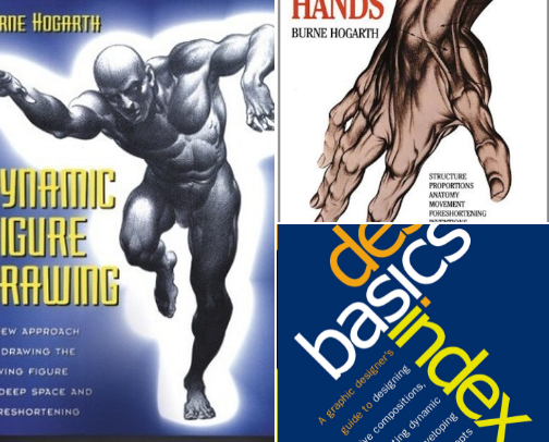 Creative Art Books: Learning and Inspiration cover photo collage