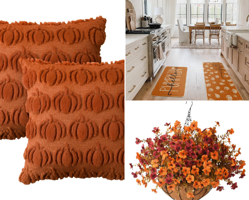 Amazon Essentials for the perfect cozy fall house cover photo collage