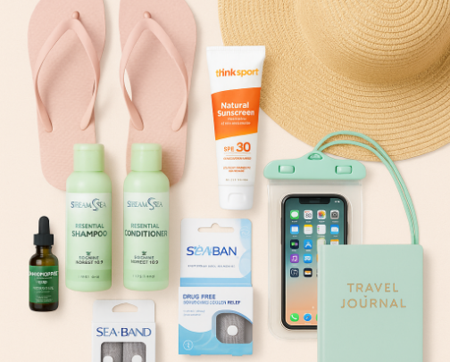 Must-Have Travel Essentials for a Caribbean Cruise Vacation cover photo collage