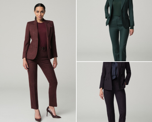 Women's Suits❣️ cover photo collage