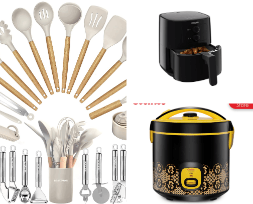 Home living needs cover photo collage