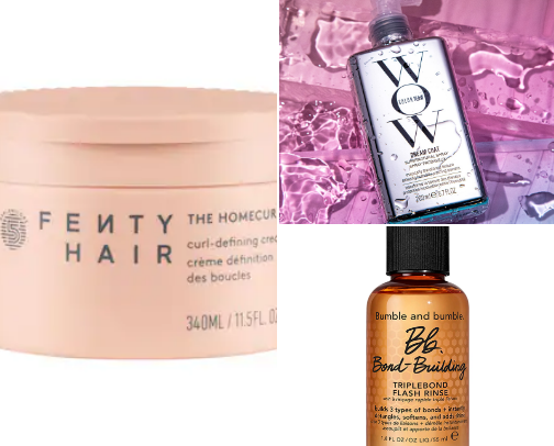Perfect hair cover photo collage