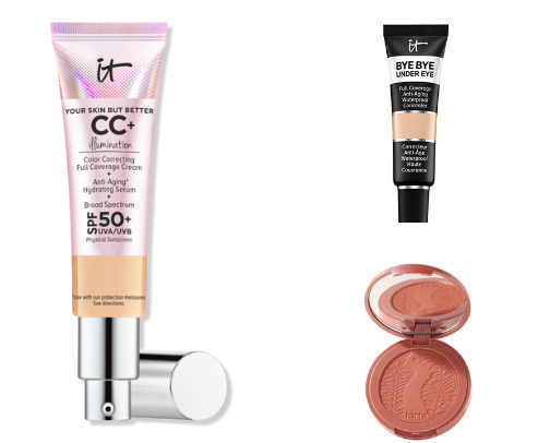 Busy Mom Makeup Picks for Mature Skin cover photo collage