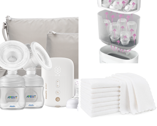 Baby must haves cover photo collage