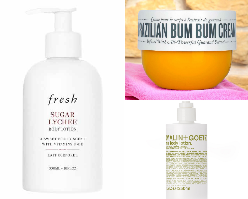 Body Care - Lotions cover photo collage