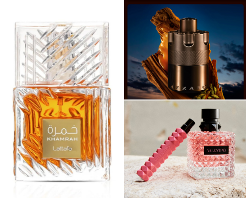 Perfumes under 100$ cover photo collage
