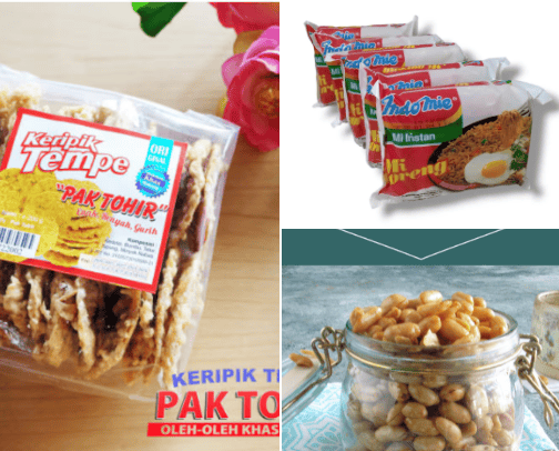 Food : Must try ... Indonesian snacks and beverages cover photo collage