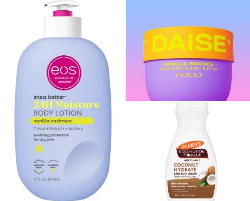 the best body moisturisers to smell good allll day cover photo collage