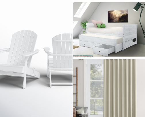 Wayfair purchases cover photo collage