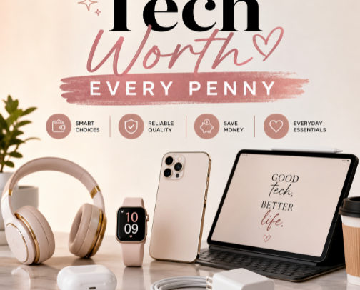 Tech Worth Every Penny cover photo collage