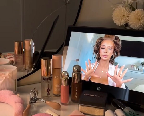 Flawless Makeup Routine cover photo collage