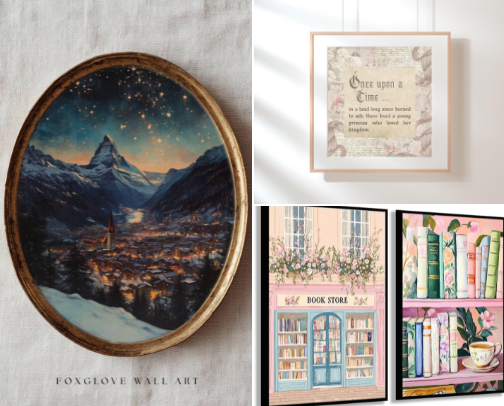 Bookisk Items cover photo collage