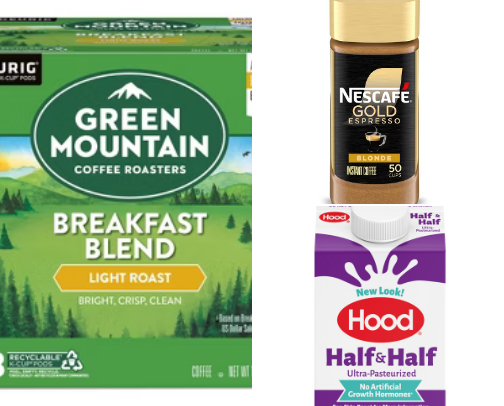 Coffee both hot and cold cover photo collage