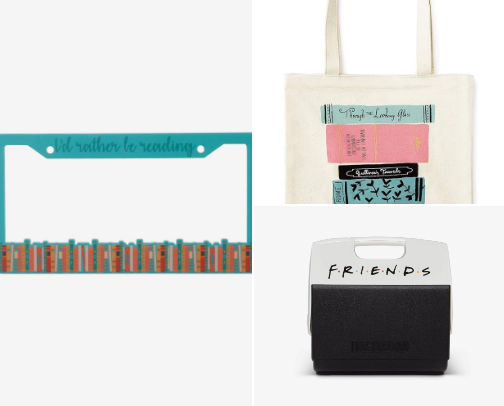 Bookish cover photo collage