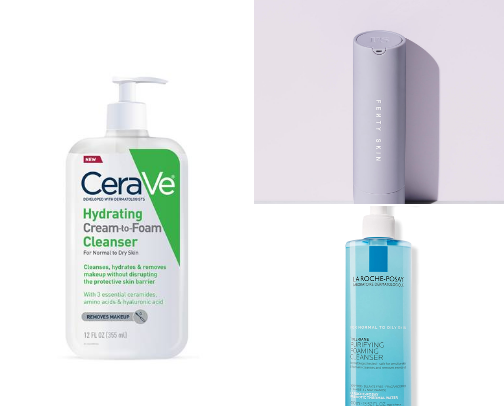 My favorite and go to skin care cover photo collage