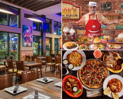 South Florida local restaurants cover photo collage
