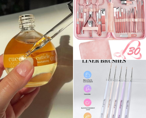 Natural Nail Care cover photo collage