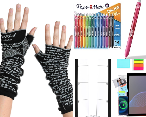 Items and Gifts for Authors cover photo collage