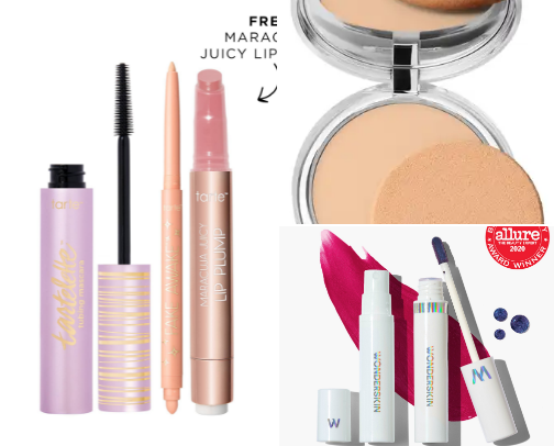 My favorite beauty recs cover photo collage