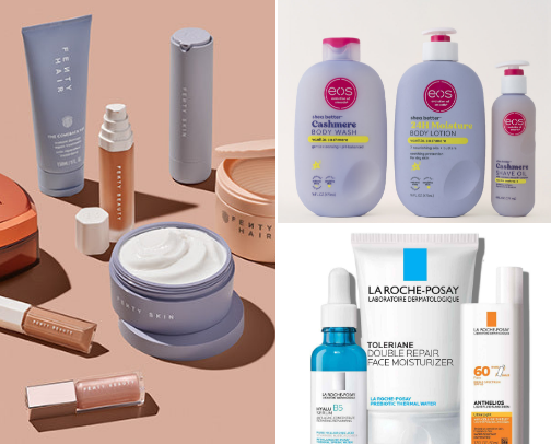 My favorite beauty recs cover photo collage