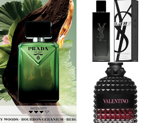 Scents I love on Him cover photo collage