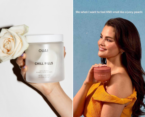 Glow Like Gomez: Rare Beauty drop meets Bethville baddie energy. 🔥 cover photo collage