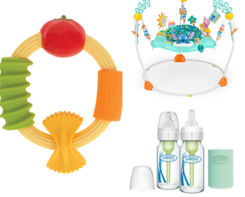 Baby essentials for 3 months to 18 months cover photo collage