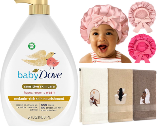 Baby needs | kids essentials cover photo collage