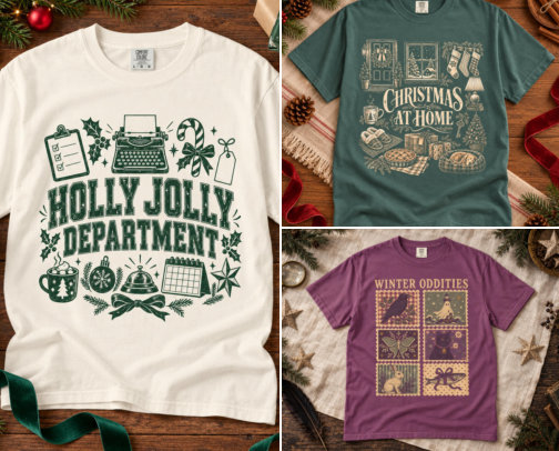 Christmas outfit cover photo collage