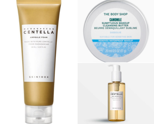 Skincare cover photo collage