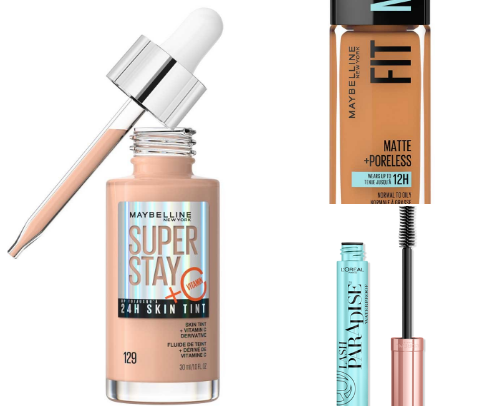 DRUG STORE MAKEUP REPURCHASES ⚡️ cover photo collage