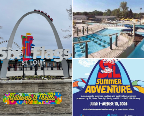 Give Your Kids a Fun Summer in St. Louis! cover photo collage
