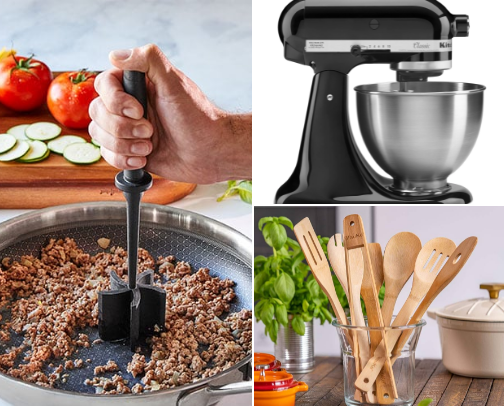 Kitchen Essentials I Can't Live Without cover photo collage