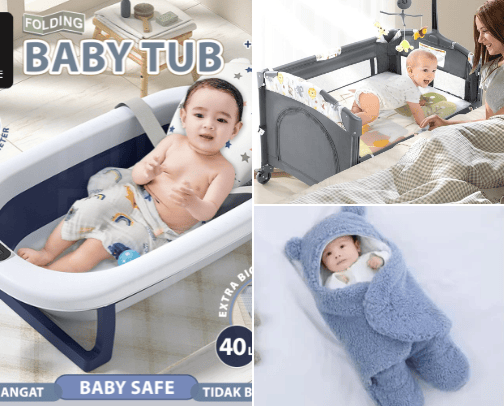 Perlengkapan Bayi &  Balita cover photo collage