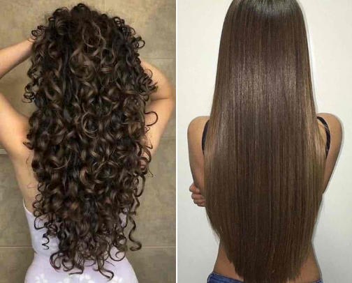 Straight and Curly Hair👩🏽‍🦱💇🏼‍♀️Frizz-Free Essentials cover photo collage