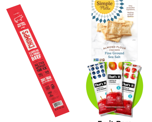 Clean Eating Snacks cover photo collage