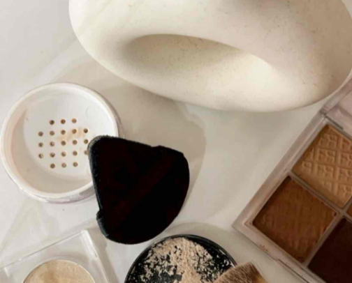 Beauty products 🎀 cover photo collage